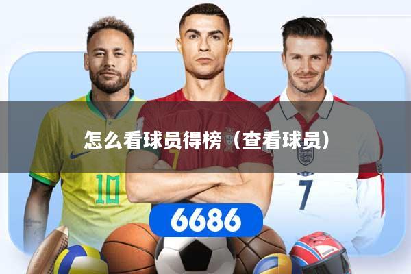 怎么看球员得榜(查看球员)